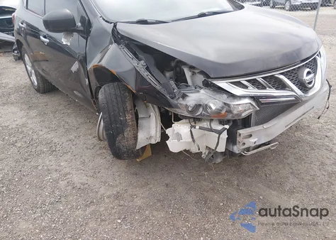 2013 Nissan Murano Sv из США, поврежденный, VIN JN8AZ1MU0DW209503